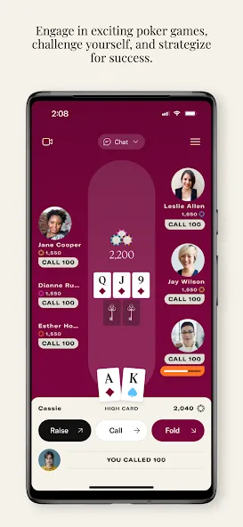 Poker Power — Безлимитные фишки и открытые столы — скриншот 2 Poker Power — Безлимитные фишки и открытые столы — скриншот 2