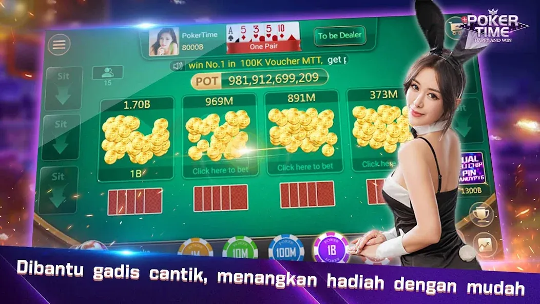 Взлом Poker Time- Pulsa Texas Holdem — Безлимитные фишки и бонусы — скриншот 2 Взлом Poker Time- Pulsa Texas Holdem — Безлимитные фишки и бонусы — скриншот 2