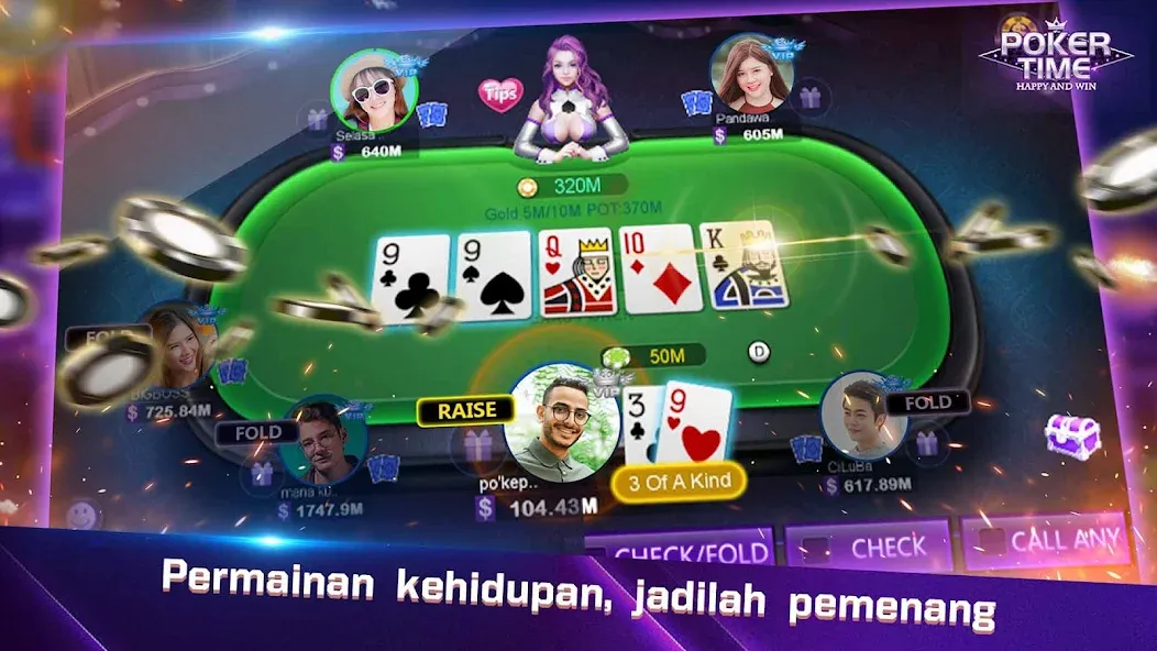 Взлом Poker Time- Pulsa Texas Holdem — Безлимитные фишки и бонусы — скриншот 3 Взлом Poker Time- Pulsa Texas Holdem — Безлимитные фишки и бонусы — скриншот 3