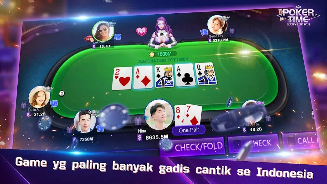 Взлом Poker Time- Pulsa Texas Holdem — Безлимитные фишки и бонусы — скриншот 5 Взлом Poker Time- Pulsa Texas Holdem — Безлимитные фишки и бонусы — скриншот 5