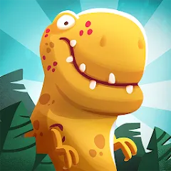 Dino Bash: Dinosaur Battle (Мод Безлимитные ресурсы и усиленные динозавры)