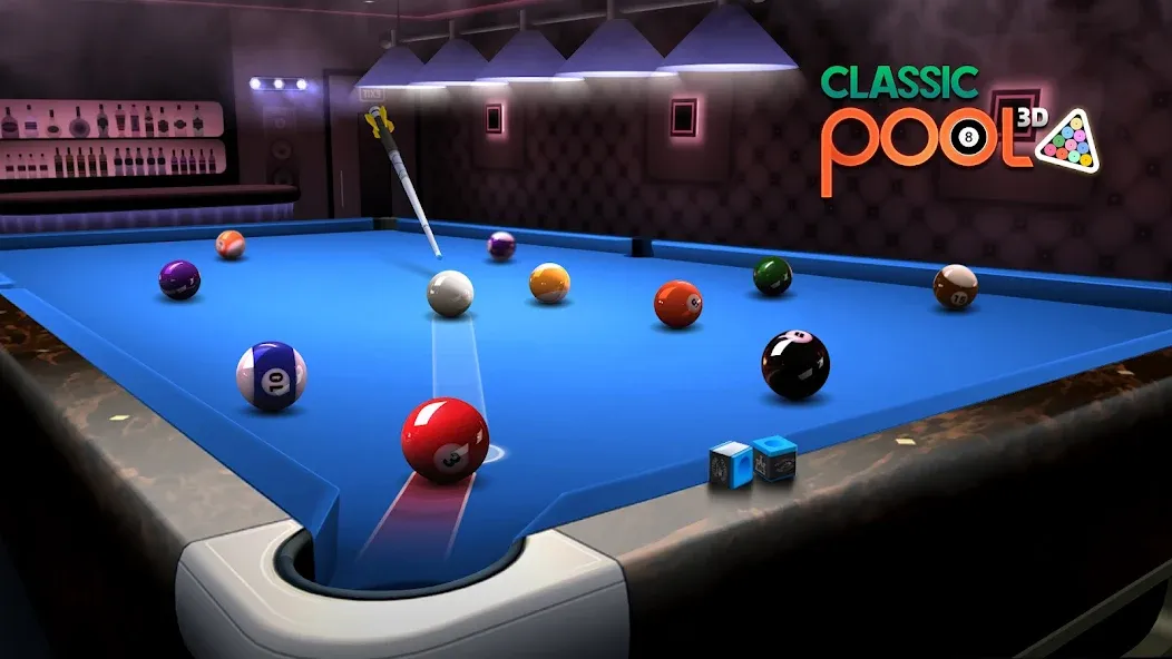 Classic Pool 3D: 8 Ball на Андроид — Безлимитные монеты и всё открыто — скриншот 4