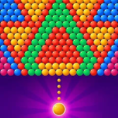 Взломанная Bubble Shooter Gem Puzzle Pop на Андроид — Без рекламы и много монет
