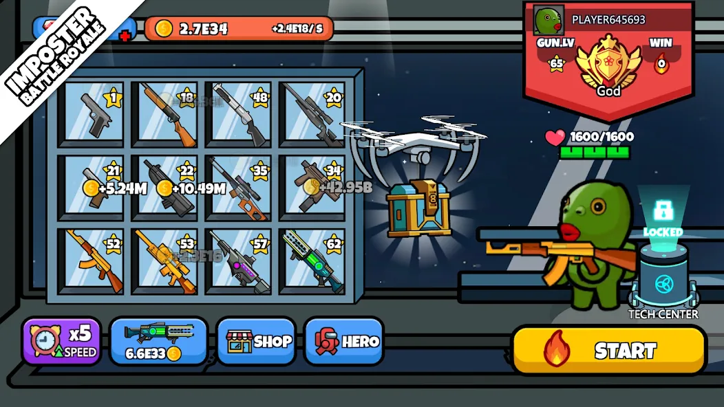Imposter Battle Royale — Много игроков и новые скины — скриншот 4