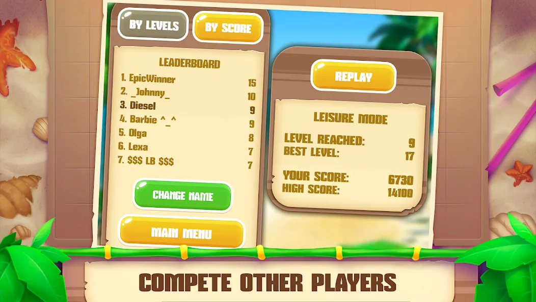 Скачать Onet Paradise: connect 2 tiles (Мод: Без рекламы и подсказок) на Андроид — скриншот 4
