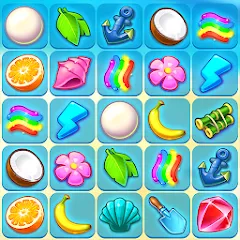 Скачать Onet Paradise: connect 2 tiles (Мод: Без рекламы и подсказок) на Андроид