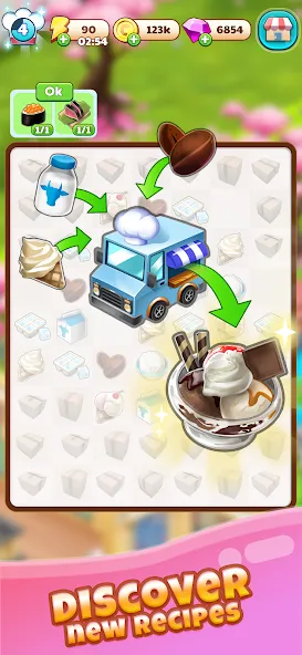 Скачать Merge Restaurant: Makeover — Модификация Безлимитные монеты и энергия — скриншот 4