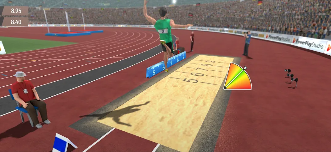 Athletics Mania: Track & Field Mod APK Безлимитные деньги и энергии — Скачать на Андроид — скриншот 2