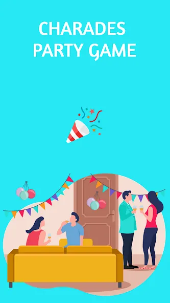 Guess word - Charades — Мод: Безлимитные подсказки и все слова — скриншот 1