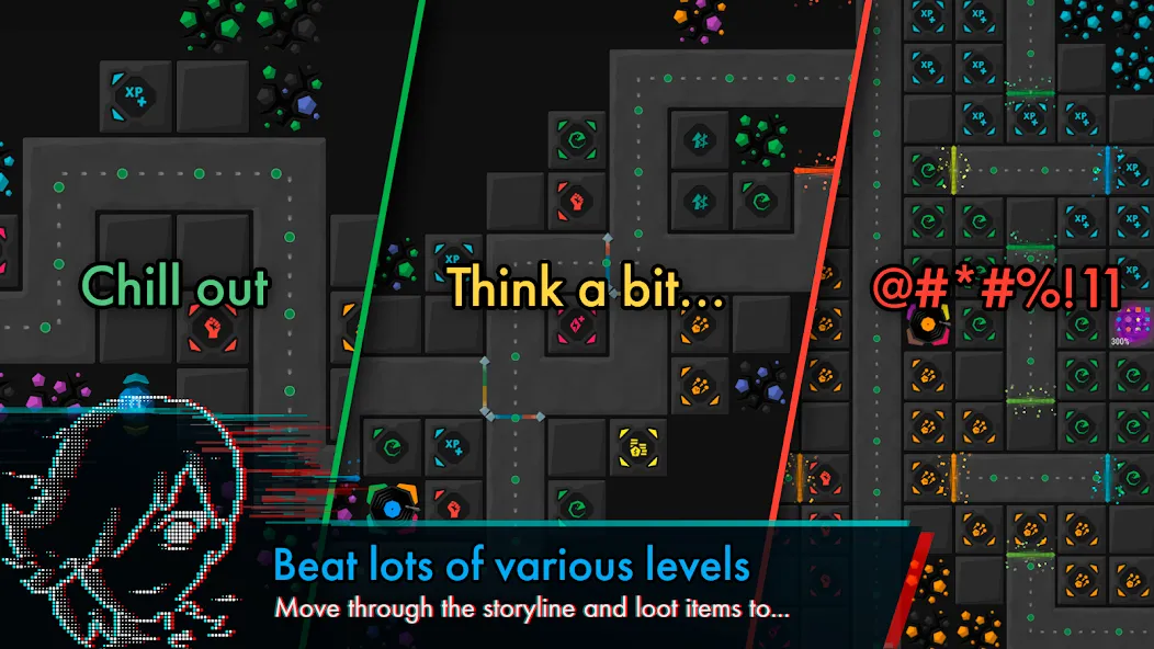 Скачать Infinitode 2 - Tower Defense (Мод: Безлимитные ресурсы и открыты все уровни) на Андроид — скриншот 3