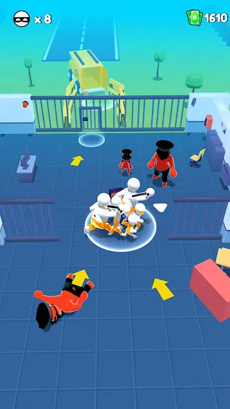 Скачать Prison Escape 3D - Jailbreak с модом — Безлимитные деньги и все уровни — скриншот 1