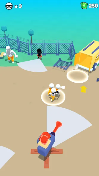Скачать Prison Escape 3D - Jailbreak с модом — Безлимитные деньги и все уровни — скриншот 2