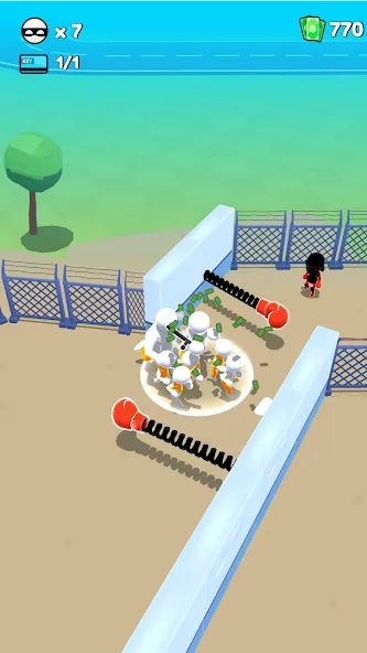 Скачать Prison Escape 3D - Jailbreak с модом — Безлимитные деньги и все уровни — скриншот 4