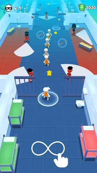Скачать Prison Escape 3D - Jailbreak с модом — Безлимитные деньги и все уровни — скриншот 5