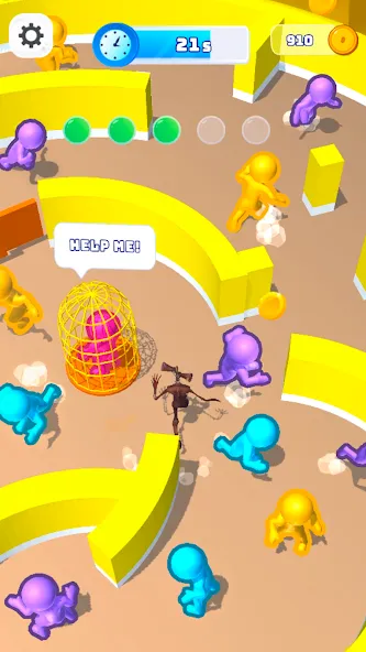 Monster Horde: Hide and Seek — Мод: Безлимитные монеты и открыты все уровни — скриншот 3