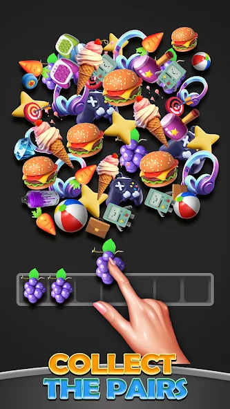 Triple Match 3D Ultimate Match Mod APK Безлимитные подсказки и жизни — Скачать на Андроид — скриншот 2 Triple Match 3D Ultimate Match Mod APK Безлимитные подсказки и жизни — Скачать на Андроид — скриншот 2