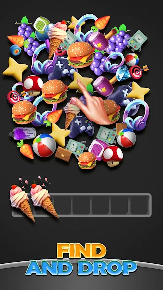 Triple Match 3D Ultimate Match Mod APK Безлимитные подсказки и жизни — Скачать на Андроид — скриншот 4 Triple Match 3D Ultimate Match Mod APK Безлимитные подсказки и жизни — Скачать на Андроид — скриншот 4