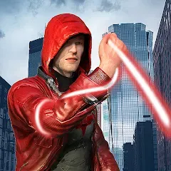 Incredible Flying SuperHero 3D MOD — Много денег и открытые уровни на Андроид