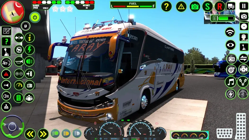 Euro Coach Bus Simulator 3D (Мод Безлимитные деньги и топливо) — скриншот 1 Euro Coach Bus Simulator 3D (Мод Безлимитные деньги и топливо) — скриншот 1