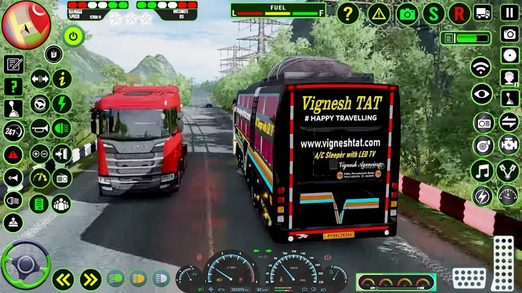 Euro Coach Bus Simulator 3D (Мод Безлимитные деньги и топливо) — скриншот 5 Euro Coach Bus Simulator 3D (Мод Безлимитные деньги и топливо) — скриншот 5
