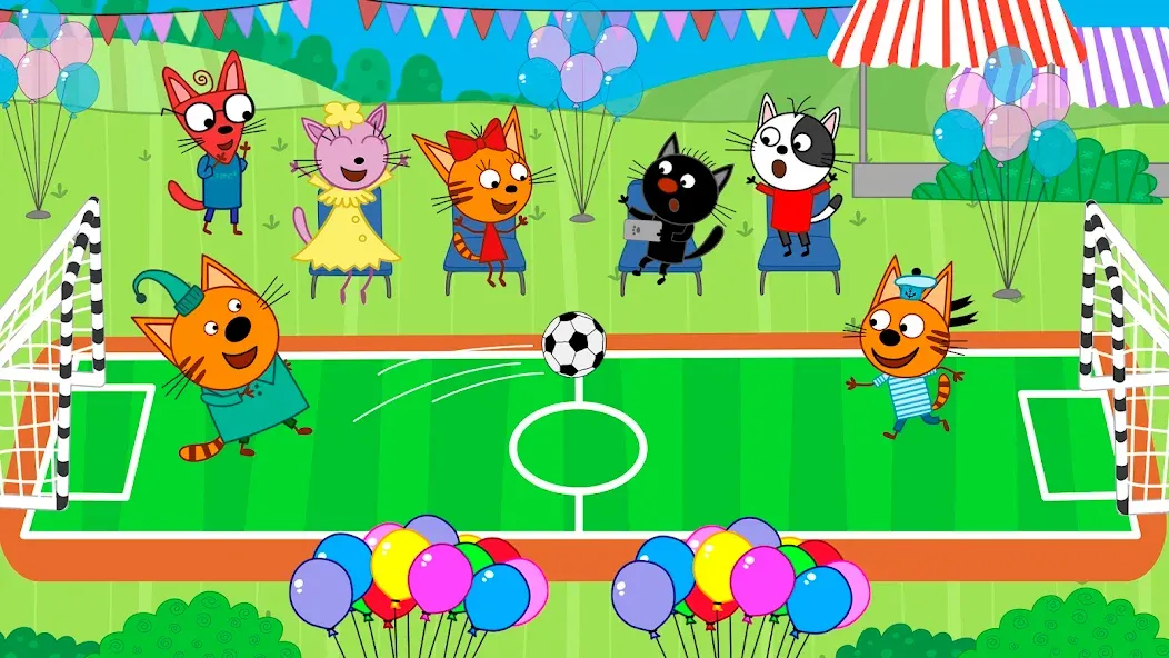 Kid-E-Cats: Kids birthday MOD APK на Android — Открыты все праздничные уровни — скриншот 4 Kid-E-Cats: Kids birthday MOD APK на Android — Открыты все праздничные уровни — скриншот 4