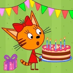 Kid-E-Cats: Kids birthday MOD APK на Android — Открыты все праздничные уровни