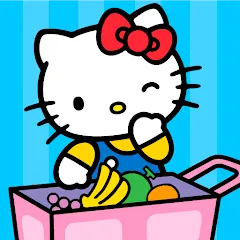 Скачать Hello Kitty: Kids Supermarket — Последняя версия (Безлимитные монеты и всё открыто)
