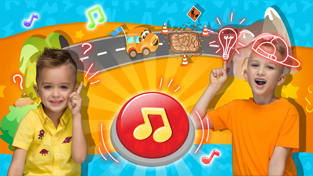 Vlad and Niki: Kids Piano Mod APK Разблокированы все песни и инструменты — Скачать на Андроид — скриншот 4