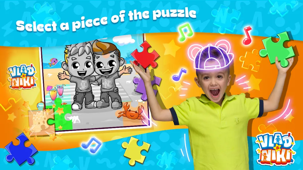 Vlad and Niki: Kids Piano Mod APK Разблокированы все песни и инструменты — Скачать на Андроид — скриншот 5