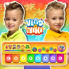 Vlad and Niki: Kids Piano Mod APK Разблокированы все песни и инструменты — Скачать на Андроид