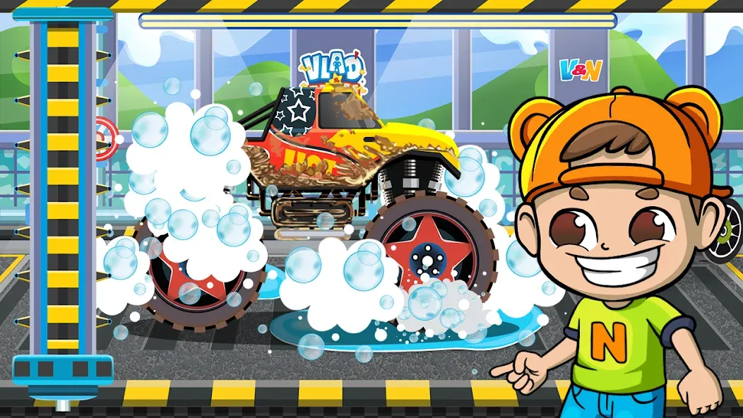 Monster Truck Vlad & Niki на Андроид — Безлимитные деньги и все машины — скриншот 3