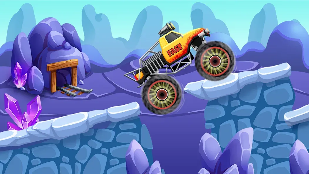 Monster Truck Vlad & Niki на Андроид — Безлимитные деньги и все машины — скриншот 4