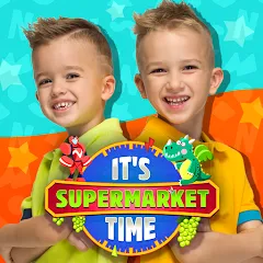 Скачать взлом Vlad & Niki Supermarket game на Андроид — Безлимитные деньги и все товары открыты