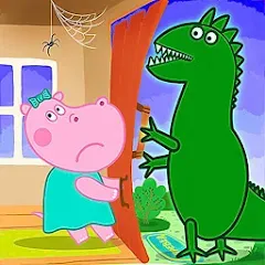 Взломанная Three Little Pigs на Андроид — Открыты все уровни и много денег