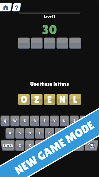 Wordly - Try to Guess Word MOD APK — Безлимитные попытки и подсказки — скриншот 1 Wordly - Try to Guess Word MOD APK — Безлимитные попытки и подсказки — скриншот 1