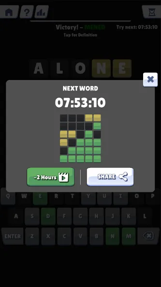 Wordly - Try to Guess Word MOD APK — Безлимитные попытки и подсказки — скриншот 5 Wordly - Try to Guess Word MOD APK — Безлимитные попытки и подсказки — скриншот 5