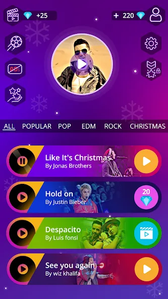 Скачать Magic Ball Tiles Hop Music Run MOD APK — Без рекламы и много монет — скриншот 4 Скачать Magic Ball Tiles Hop Music Run MOD APK — Без рекламы и много монет — скриншот 4