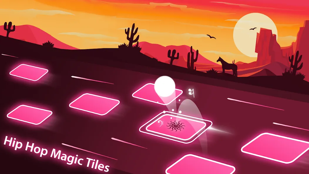 Скачать Magic Ball Tiles Hop Music Run MOD APK — Без рекламы и много монет — скриншот 5 Скачать Magic Ball Tiles Hop Music Run MOD APK — Без рекламы и много монет — скриншот 5