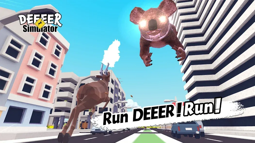 DEEEER Simulator: Modern World — Мод: Безлимитные деньги и открыты все уровни — скриншот 4