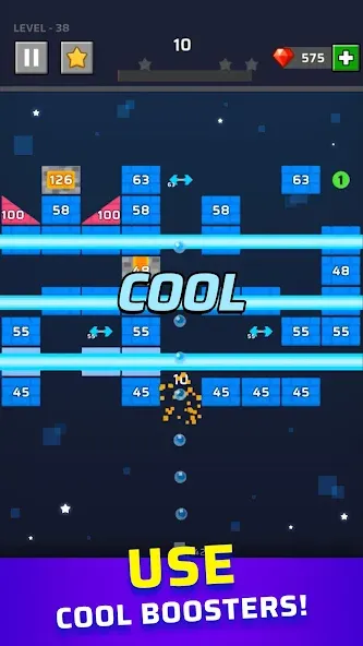 Скачать Brick Out - Shoot the ball — Модификация Без рекламы и бесконечные жизни — скриншот 5