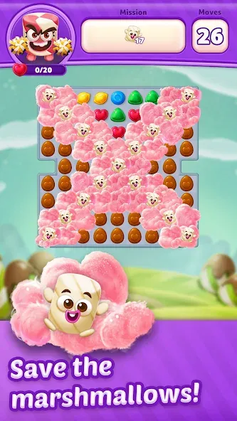 Скачать Lollipop Sweet Heroes Match3 — Последняя версия (Безлимитные жизни и подсказки) — скриншот 1 Скачать Lollipop Sweet Heroes Match3 — Последняя версия (Безлимитные жизни и подсказки) — скриншот 1
