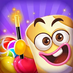 Скачать Lollipop Sweet Heroes Match3 — Последняя версия (Безлимитные жизни и подсказки)
