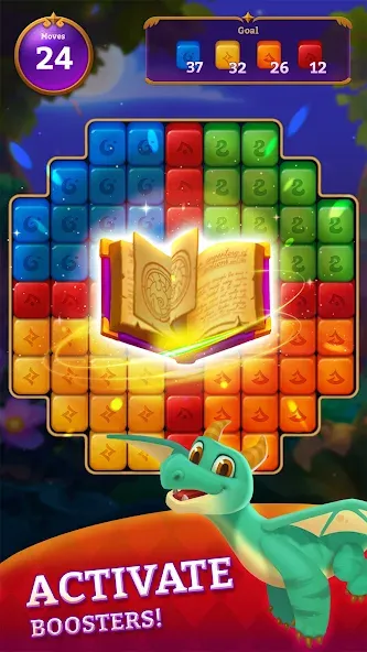 Magic Blast: Mystery Puzzle — Мод: Безлимитные жизни и подсказки — скриншот 3 Magic Blast: Mystery Puzzle — Мод: Безлимитные жизни и подсказки — скриншот 3
