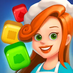 Скачать взлом Sweet Cube Blast на Андроид — Безлимитные жизни и усилители
