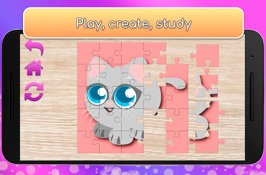 Скачать Kids Games for Girls. Puzzles на телефон — Все головоломки разблокированы — скриншот 3 Скачать Kids Games for Girls. Puzzles на телефон — Все головоломки разблокированы — скриншот 3