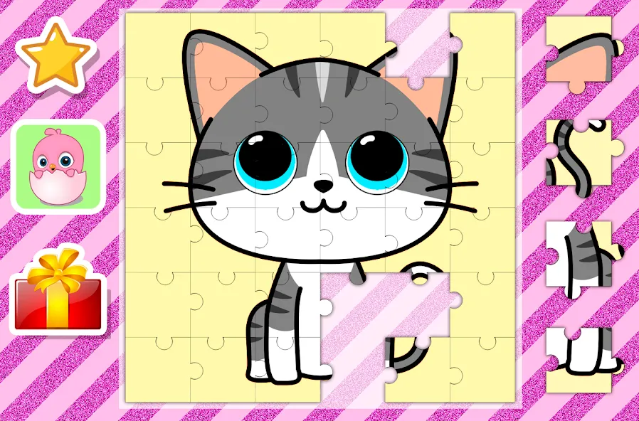 Скачать Kids Games for Girls. Puzzles на телефон — Все головоломки разблокированы — скриншот 5 Скачать Kids Games for Girls. Puzzles на телефон — Все головоломки разблокированы — скриншот 5