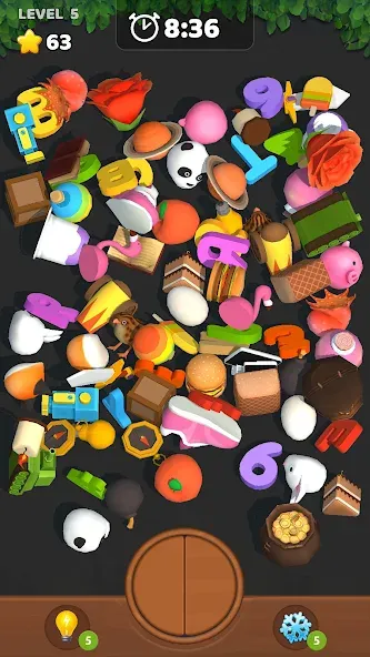 Взломанная Match 3D Blast Matching Games на Андроид — Безлимитные подсказки и жизни — скриншот 3