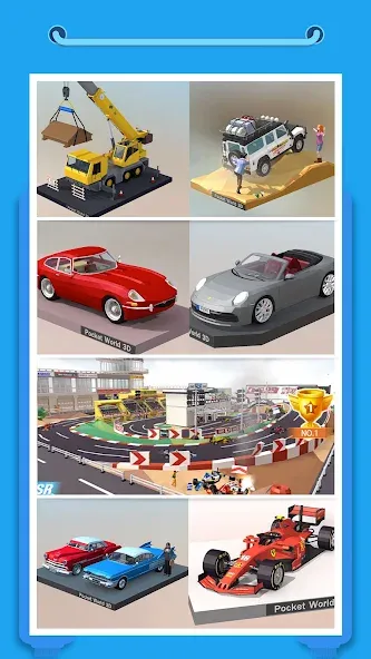 Pocket World 3D — Взломанная версия (Много денег и все модели открыты) — скриншот 4 Pocket World 3D — Взломанная версия (Много денег и все модели открыты) — скриншот 4