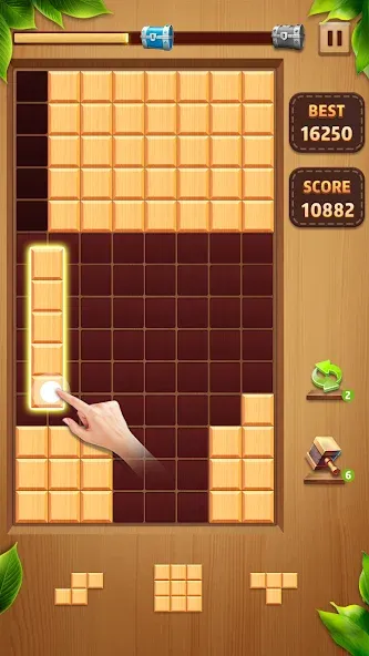 Скачать Wood Block Classic — Последняя версия (Без рекламы и бесконечные подсказки) — скриншот 4