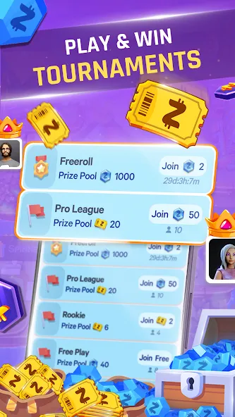 Скачать PlayZap - Games, PvP & Rewards MOD APK — Много наград и открыты все игры — скриншот 2